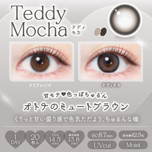 EverColor1day – Natural Teddy Mocha 日拋 每盒20片